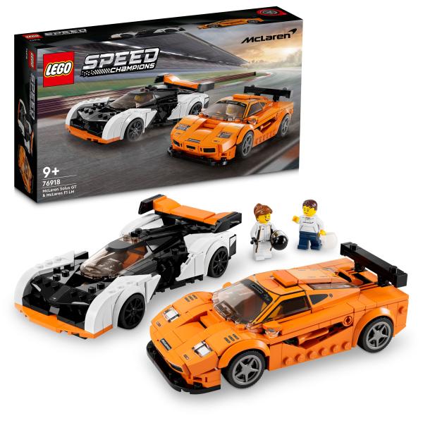 LEGO® Speed Champions - 76918 - McLaren Solus GT & McLaren F1 LM